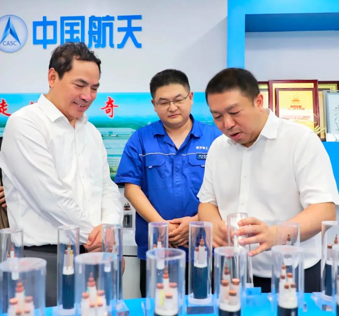 劉河洲院士蒞臨航天電工集團(tuán)調(diào)研交流 工博士受邀參加